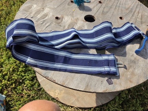 Blue adjustable surcingle for - adjustable,
