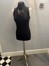 Vintage Upcycled Tailors Dummy / Mannequin With Stand 55 Inches Tall