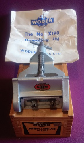Woden dowelling jig - woden,