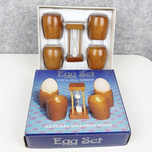 Egg cup set - &, boxed