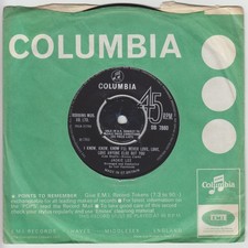 Jackie Lee: I Know, Know, Know, I'll Never Love / So Love Me COLUMBIA DB 7860 66