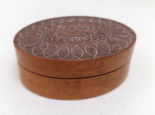 Vintage walnut treen wooden - vintage,