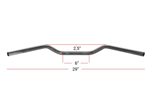 Motorcycle handlebars 22mm - handlebars,