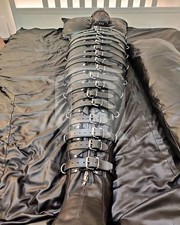 Geniune leather bondage body - geniune,
