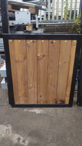 Steel framed flat - framed,