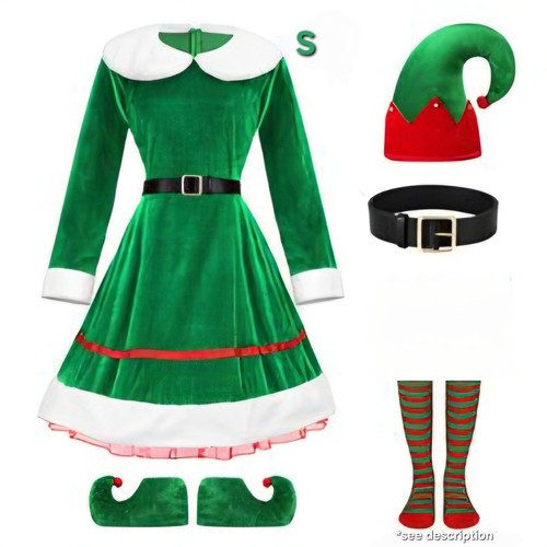 Women christmas elf costume - christmas,