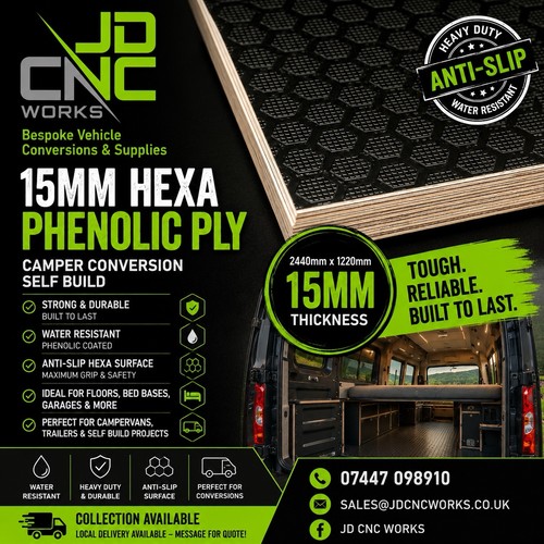 15mm hexa ply - 15mm, phenolic