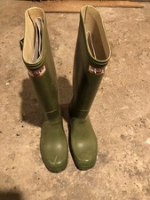 hunter wellies Green size 5