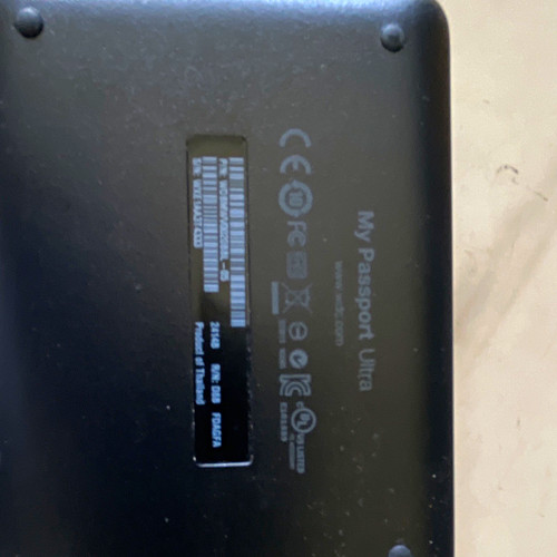 Passport ultra 1tb - wd, 2.5in