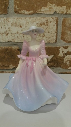 Coalport bone china figurine - china,