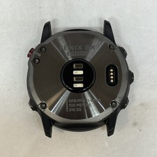 Original Garmin Fenix 6X Sapphire Main Shell Frame Housing HR (Red Black) Part A