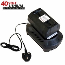 Lithium-Ion 40V Battery & Charger High Performance Power Tools Interchangeable