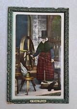 Edwardian 1900s Postcard - Welsh Costume 