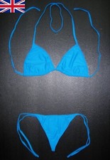 Turquoise G-STRING BIKINI