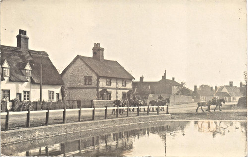 Mildenhall posted street - posted, &