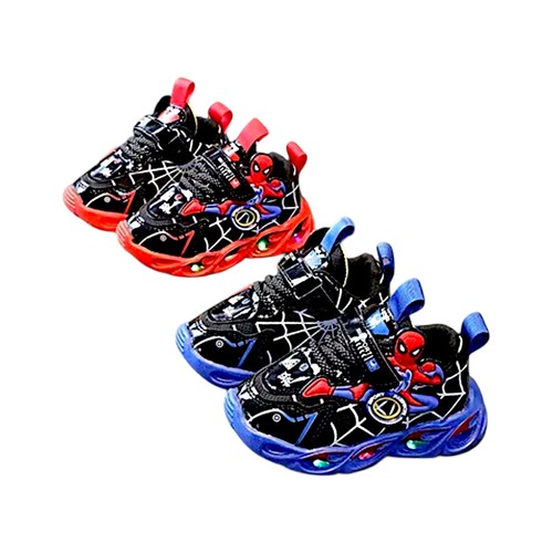 Spiderman kids sneakers led - spiderman,