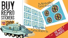 Dinky SPV (Captain Scarlet) repro stickers - most authentic available!?