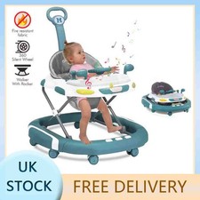 Baby Walker/Rocker Bouncer First Steps Push Along Activity Music Ride On Car.UK