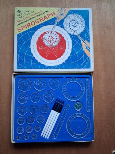 Complete vintage spirograph - vintage,