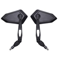 10mm Bolt Motorcycle Folding Rear View Wing Mirror For Suzuki Kawasaki Honda