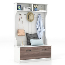 3-in-1 Freestanding Shoe Bench