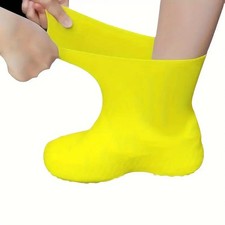 Latex WaterProof Shoe Covers Unisex Shoes Protectors Reusable Non-Slip Rain Boot