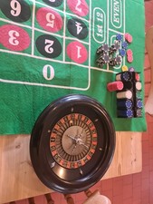 Roulette Wheel Set, Vintage