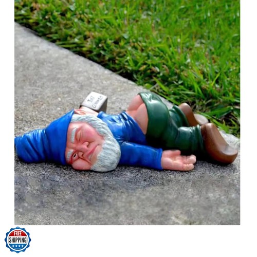 Gnome statue outdoor - statue, decor