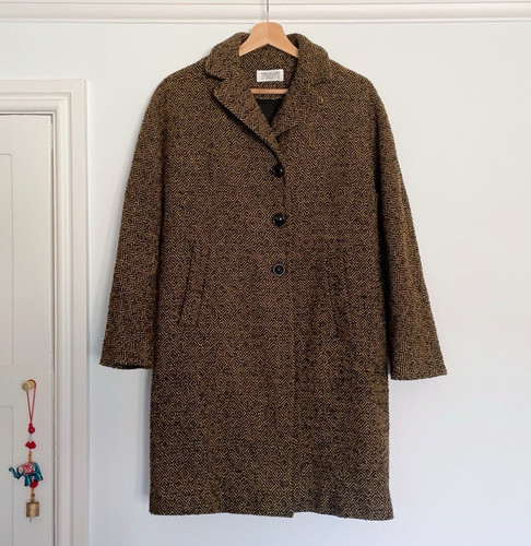 Toast wool tweed over - wool,