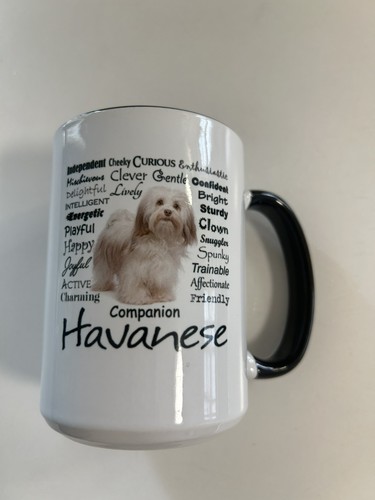 Havanese coffee mug pre owned - havanese, pre-owned