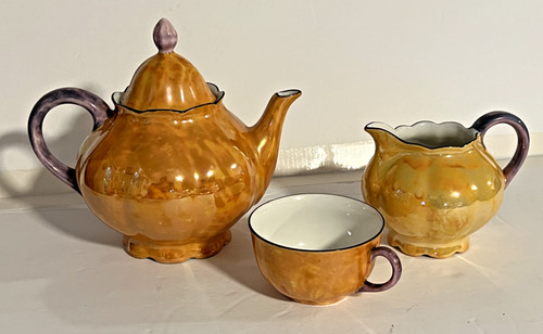Lusterware tea set vintage - set,