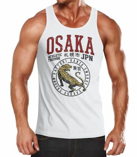 Mens tank top japan osaka - mens,