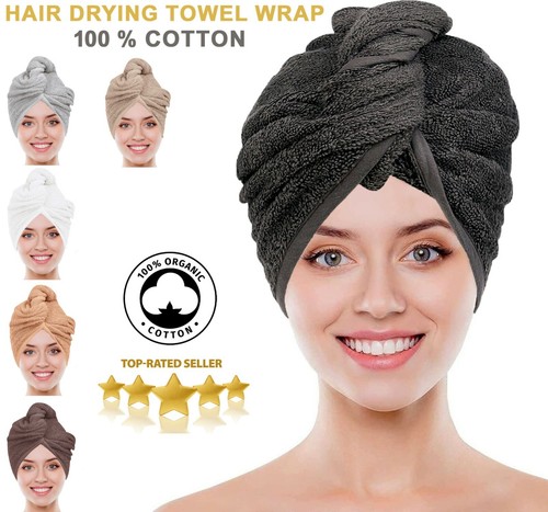 Hair turban towel 100 - hair, |