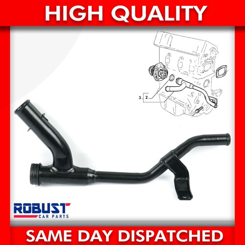 Water coolant pipe for alfa - coolant,