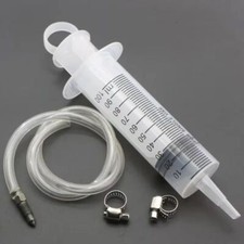Brake Fluid Caliper Bleeder Syringe for Kawasaki KX250F KX450F KX450X