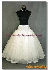 LAYERS NET HOOPLESS WEDDING UNDERSKIRT/PROM PETTICOAT