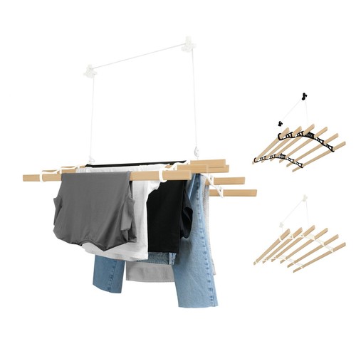 Clothes airer ceiling pulley - clothes,