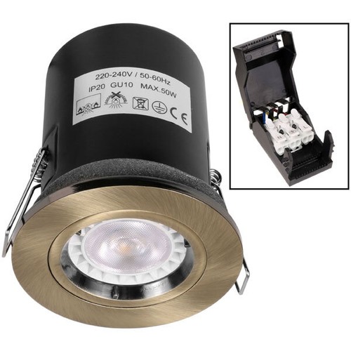 Fixed downlights recessed - fixed,