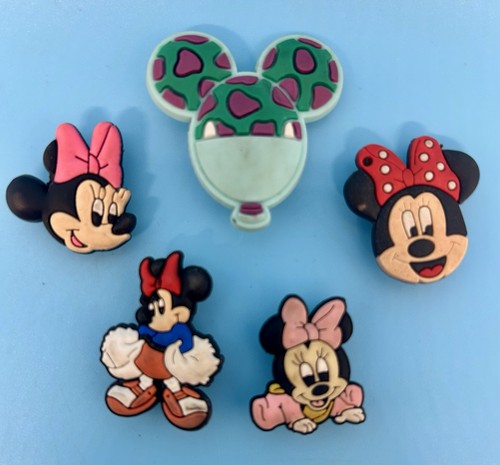Minnie mouse crocs - mouse, charms