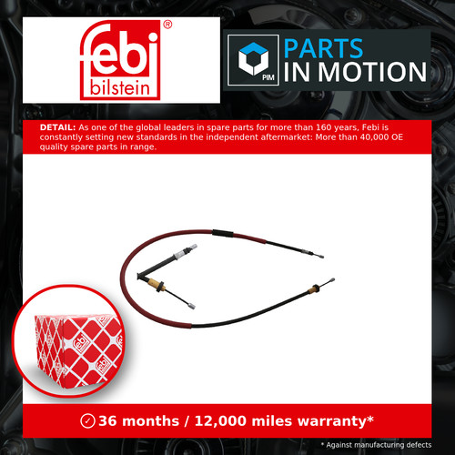 Handbrake cable fits renault - fits,
