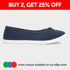 Lilley Womens Canvas Blue