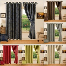 Metallic Curtains Lattic
