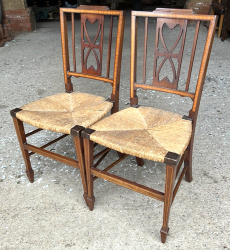 Pair antique arts crafts - antique, &
