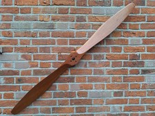 Used Vintage Wooden 5ft Aircraft Propeller Display Prop FREE UK P&P 