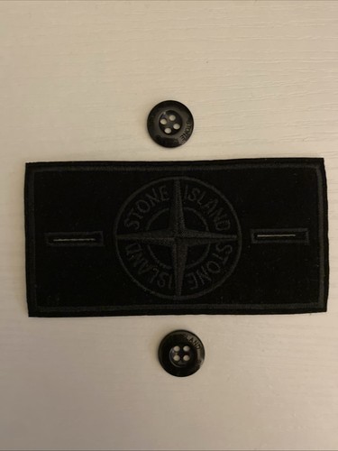 Stone island replacement badge - stone,