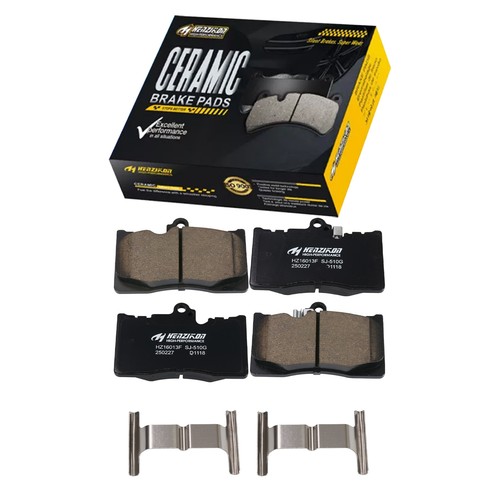 Front ceramic brake pad - front, for