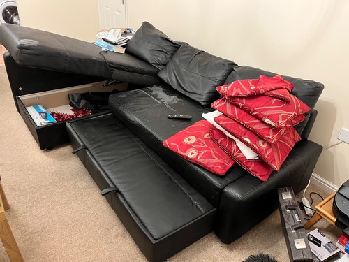 Used corner sofa bed - corner,