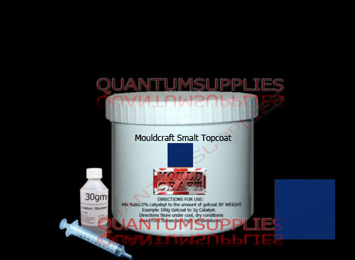Smalt blue topcoat - blue,