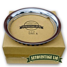 14" set of 4 new Stainless Steel Beauty Wheel Trim Rings Universal