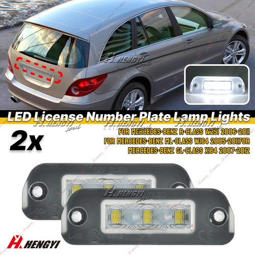 Led number license - number, plate